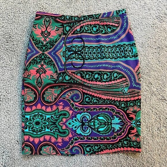 Anthropologie Plenty by Tracey Reese skirt - EUC - Size 4 - Picture 1 of 10
